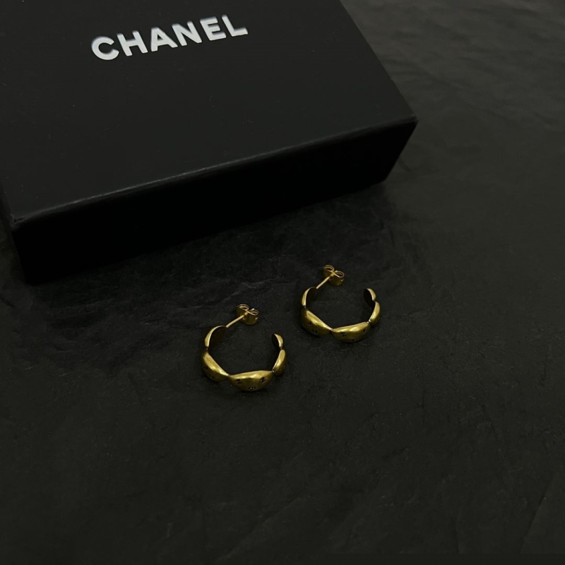 Ch*el earrings